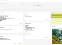 Fiche d'un projet